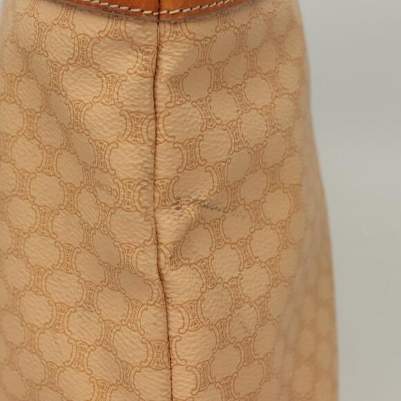 CELINE Macadam Canvas Tote Bag Pvc Beige Gold - Picture 6 of 13